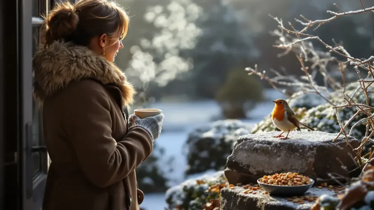 Questo alimento invernale attira ogni giorno i pettirossi nel suo giardino grazie alla sua semplicità apprezzata dagli uccelli