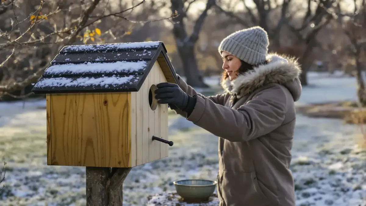 Un dettaglio spesso trascurato nella vostra casetta per uccelli impedisce agli uccelli di rifugiarsi lì per tutto l’inverno