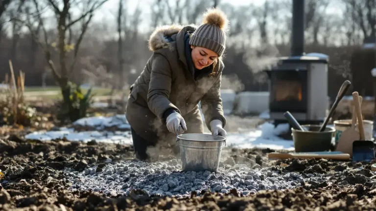 Questa cenere del camino, che continui a buttare, supera i fertilizzanti industriali nell’orto